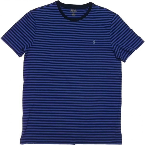 半袖 ボーダー Tシャツ ネイビー PR2-1118