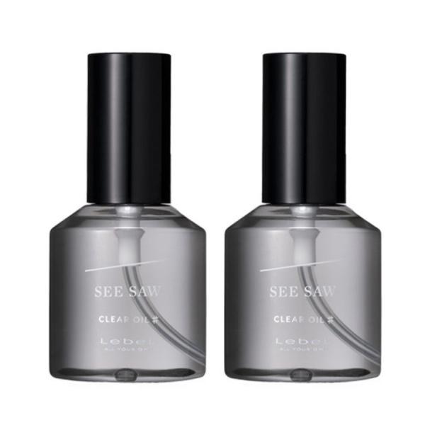 シーソー クリアオイル シャープ 80ml 2個セット 洗い流さないトリートメント アウトバス ヘアオイル SEE/SAW