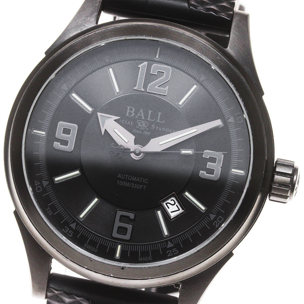 ボールウォッチ BALLWATCH NM3098C ストークマン レーサー 自動巻き メンズ 箱・保証書付き_849243【中古】