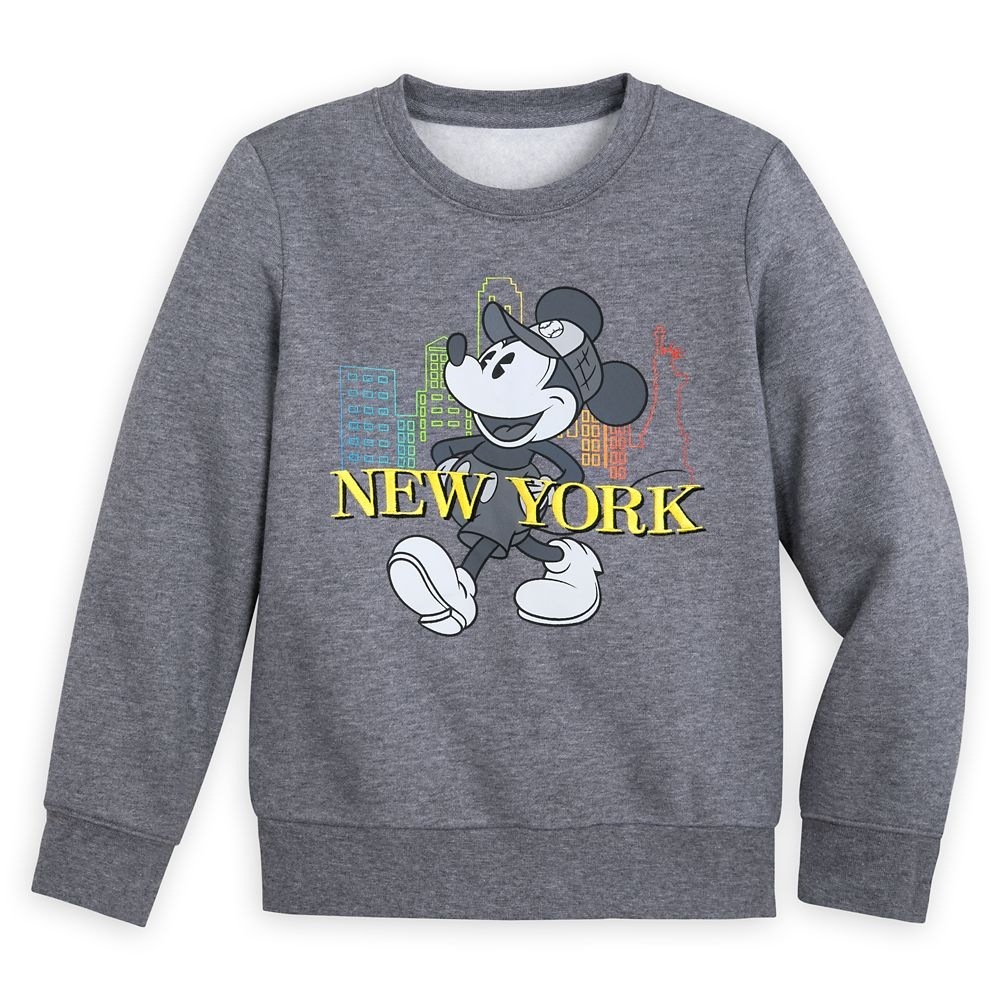 Disney ミッキーマウス「ニューヨーク」プルオーバースウェットシャツ子供用 10,622円