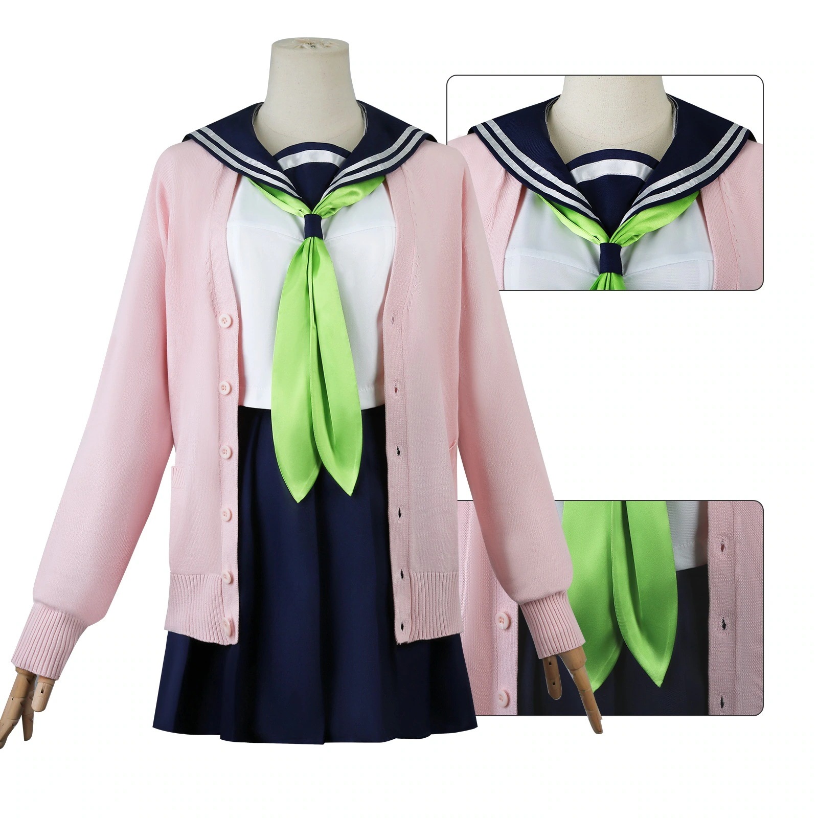 【急速出荷!】コスプレ 仮装鹿乃子乃子虎視眈々cos服狸小道絹コスプレ衣装二次元アニメ服 イベント用品