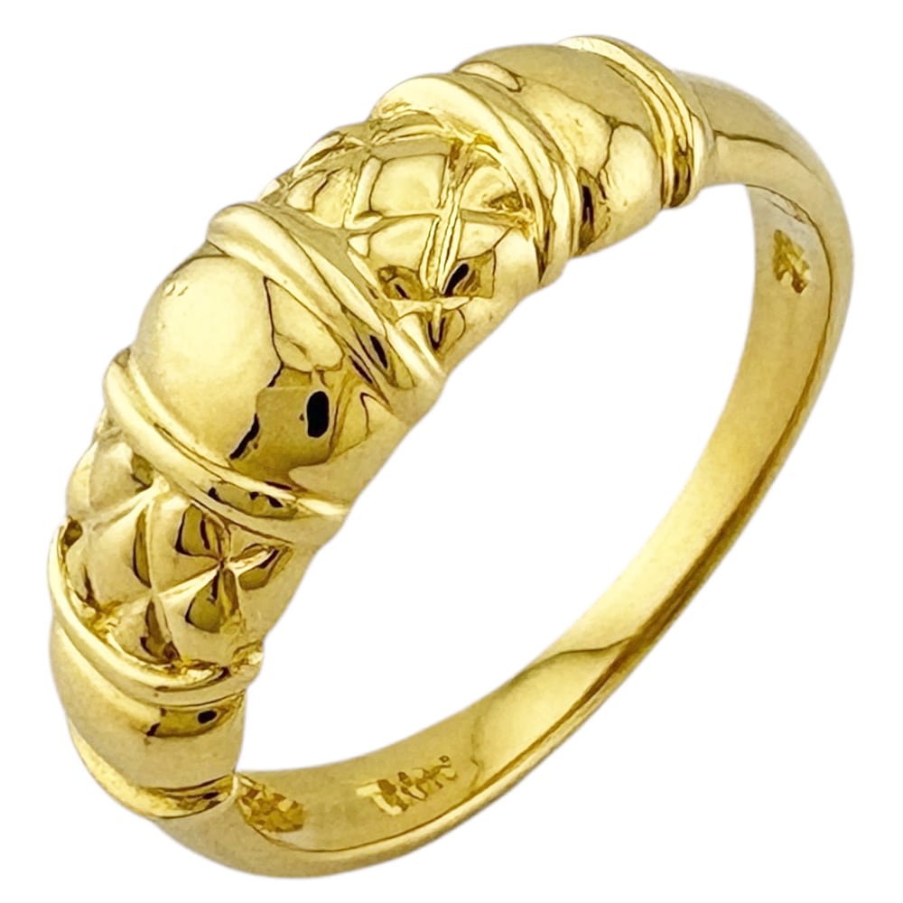 ディオール リング 指輪 11号 18金 K18イエローゴールド Dior 中古 美品