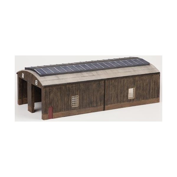 Bachmann 44-0035 Wooden Carriage Shed 並行輸入品