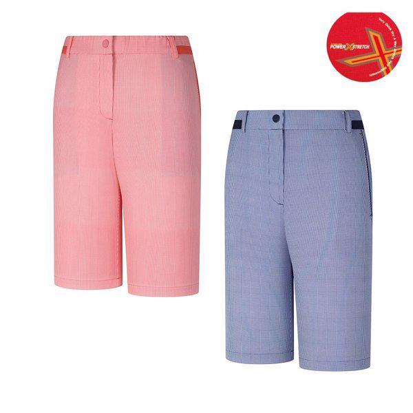 女性夏パワーストレッチ涼しい肌触り4部登山ハーフパンツKSC972UP6W