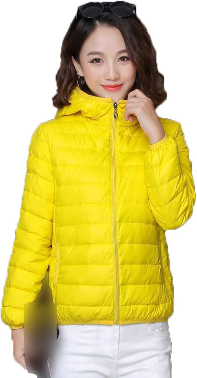ダウンジャケット 中綿ジャケット レディース ダウンコート コート 大きいサイズ ライトダウン 防寒 暖かい ショート丈 ウルトラライト おしゃれ 軽量 冬 アウター フード付き 無地 体型 6,360円