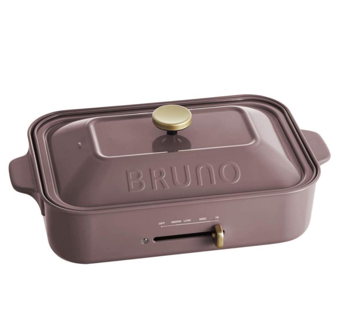 ブルーノ BRUNO コンパクトホットプレート パープル　限定色　BOE021