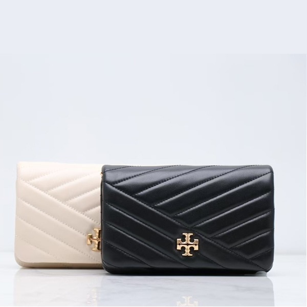 Kira Chevron Chain Wallet: Womens Designer Mini Bags 156553