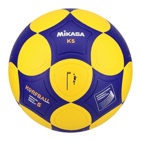 ミカサ K5-YBL コーフボール 5号 国際コーフボール連盟 公式試合球