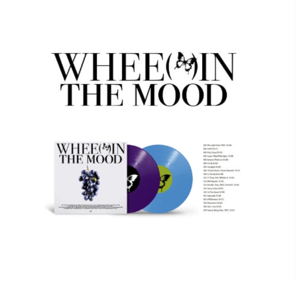 【未開封・限定盤】 MAMAMOO WHEEIN - 『IN THE MOOD』LPレコード Purple Blue (2LP)