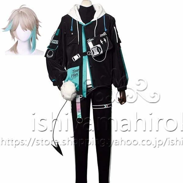 バーチャルYouTuber VTuber aza コスプレ衣装 ウィッグ cosplay アニメ ゲーム コスチューム イベント パーティー ハロウィン仮装 変装