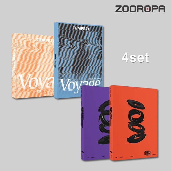 [4종세트] 템페스트 TEMPEST Voyage 폭풍 속으로 5집