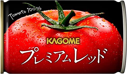 サポベジ【Amazon.co.jp限定】カゴメ プレミアムレッド 高リコピントマト50%使用 食塩無添加 160g×30本 無塩