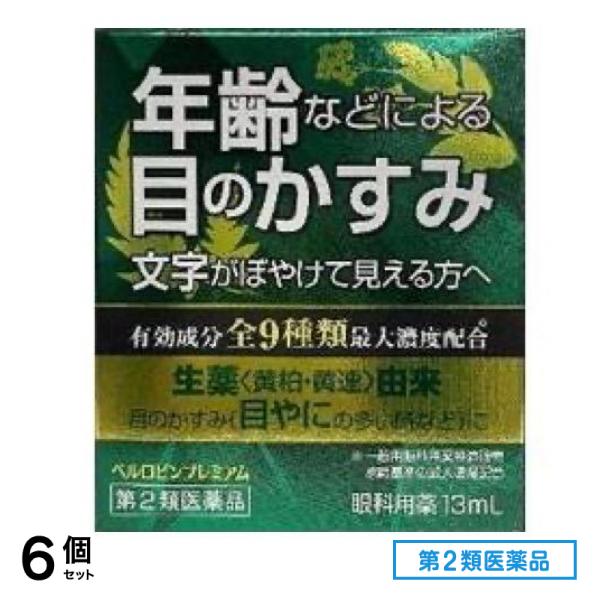 第２類医薬品 ベルロビンプレミアム 13mL 6個セット