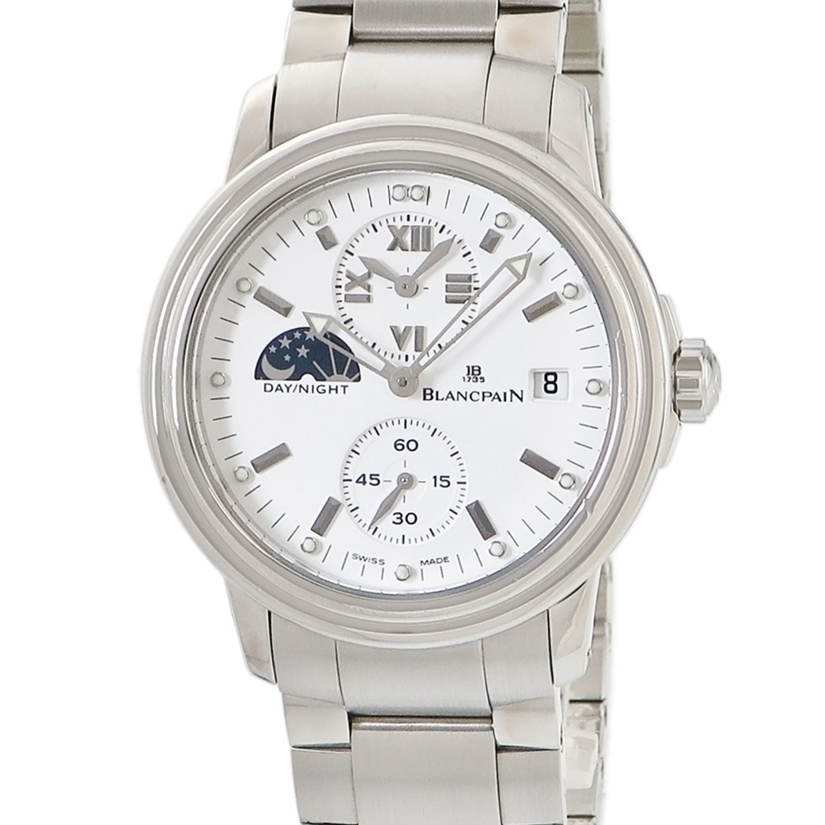 レマン ダブルタイムゾーン ナイト＆デイ 2160-1127-71 自動巻き メンズ ホワイト GMT 3年保証 372,191円