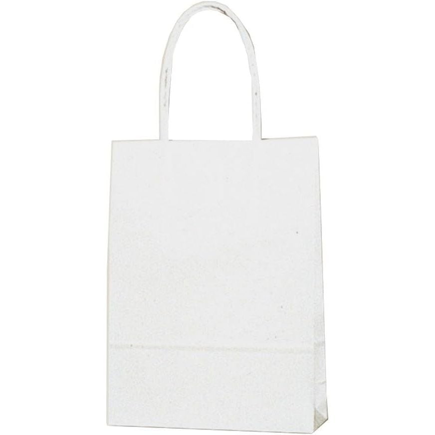 （まとめ買い）シモジマ HEIKO 手提げ紙袋 スムースバッグ 18-07N 白無地 25枚 幅180xマチ70x高250mm 003156901 [x3セット]