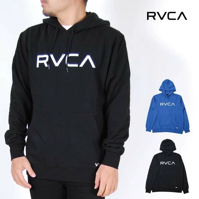 RVCA ルーカ パーカー メンズ レディース S M L XLサイズ ブラック ナチュラル ブルー