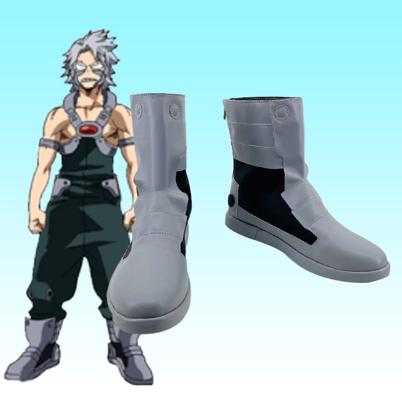 僕のヒーローアカデミア 鉄徹コス靴 二次元アニメ展示パフォーマンスシューズ