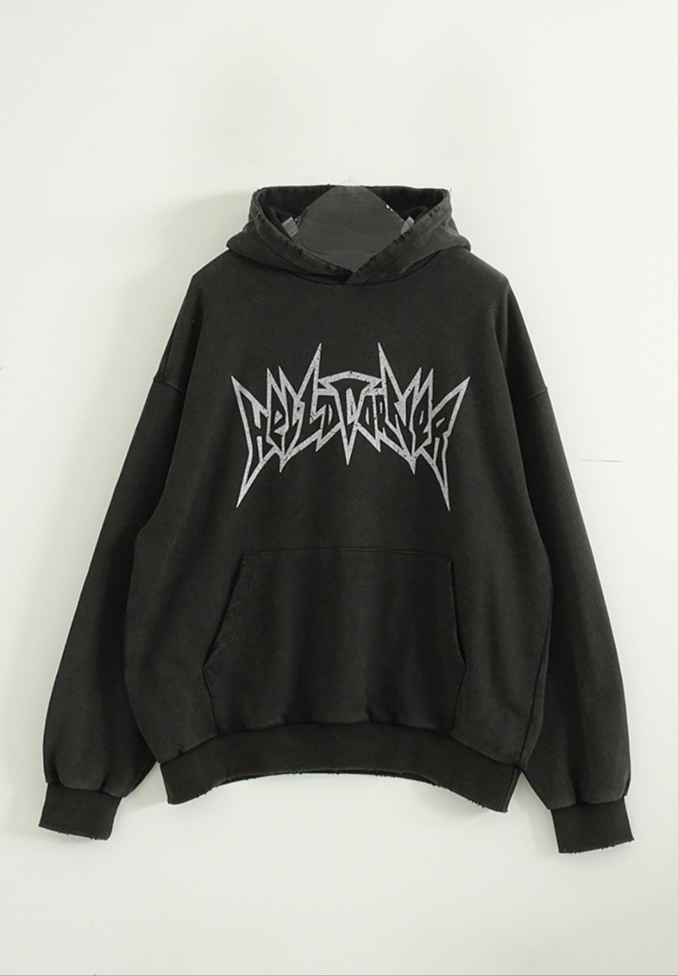 Discharge printing hoodie