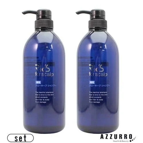 日本 ケミコス リックス 薬用 グローキープ シャンプー 800ml ポンプ 合計2点セット【宅急便対応】【翌日着対応】