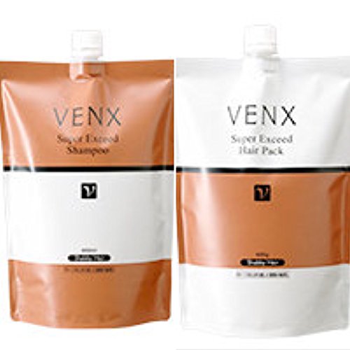 パシフィック プロダクツ ヴェンクス スーパーエクシード シャンプー 600ml 詰め替え用 & ヘアパック 600g 詰め替え用 セットシャンプー