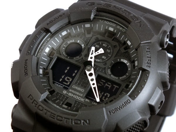 カシオ CASIO Gショック G-SHOCK アナデジ 腕時計 GA-100-1A1JF 国内正規