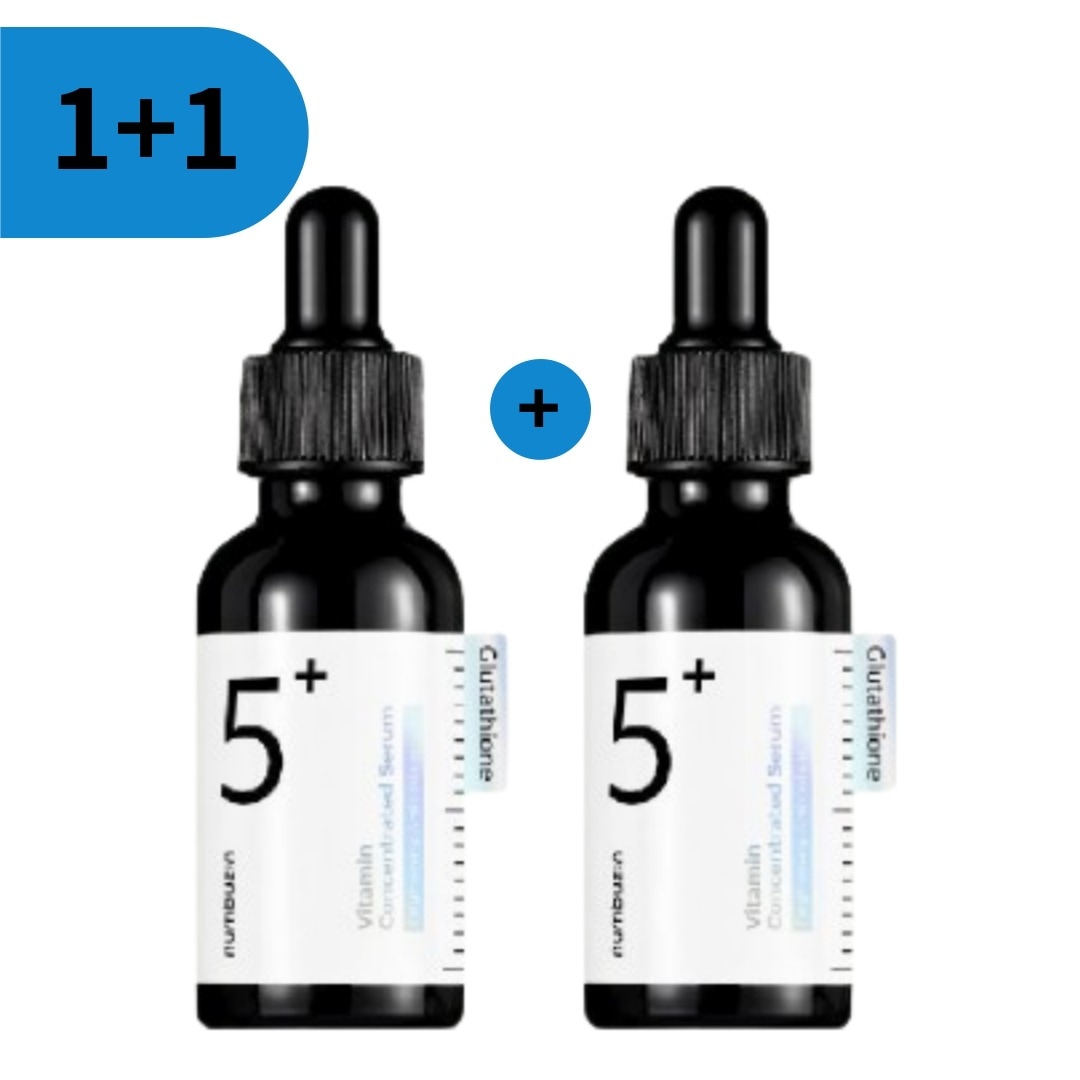 【1+1】5番 白玉グルタチオンＣ美容液 / 30ml+30ml美容液