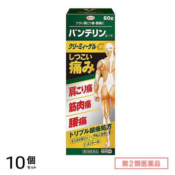 第２類医薬品 コーワクリーミィーゲルα 60g 10個セット