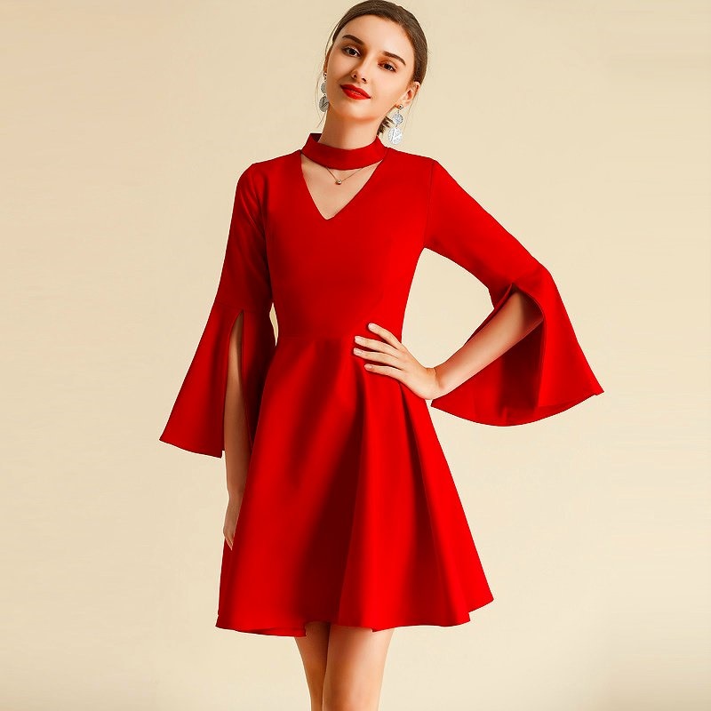 送料無料袖フリルドレスワンピース大きいサイズ レディース キャバ 二次会 花嫁 結婚式 ワンピース ロングドレス ミニドレス dress 5,482円