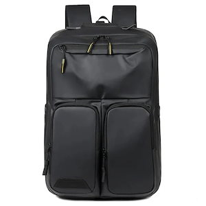 ビジネスリュック男性向け感あるビジネス出張用多機能収納リュック学生用バックパック大容量ショルダーバッグ