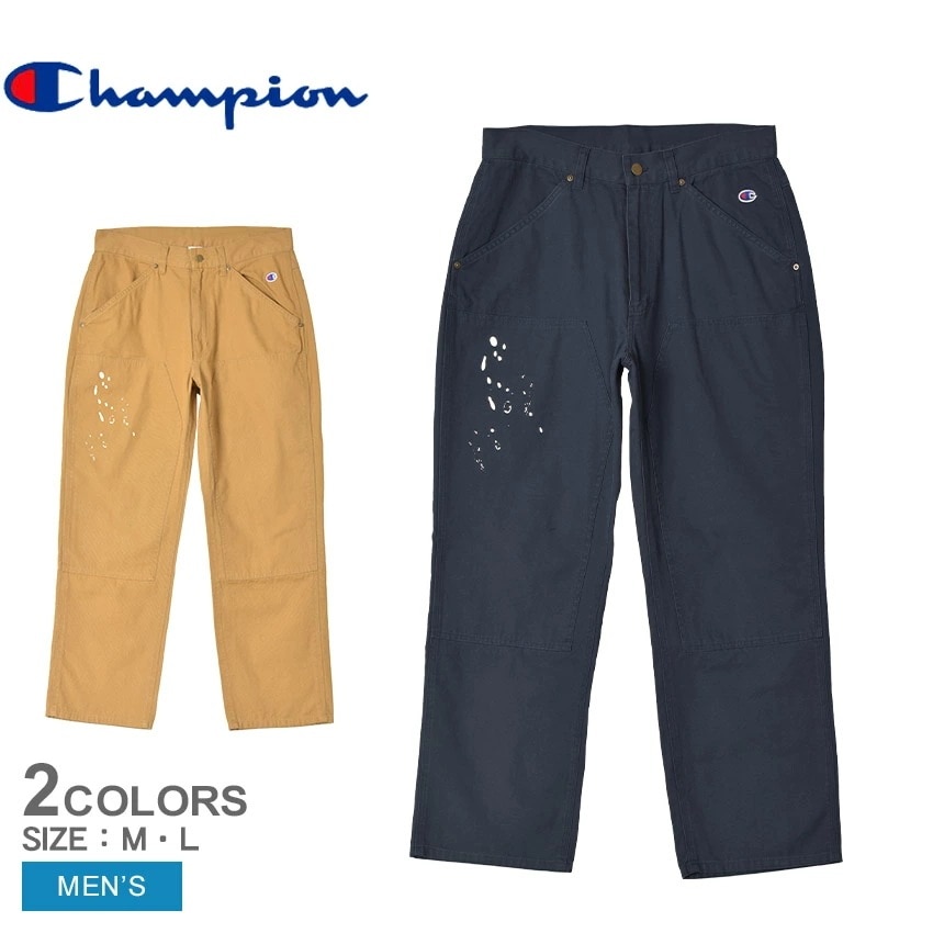 ロングパンツ C3-A208 メンズ ボトムス ズボン 長ズボン ワークパンツ ワークウェア ストレート シンプル カジュアル スポーティ おしゃれ ブランド ウェア ネイビー