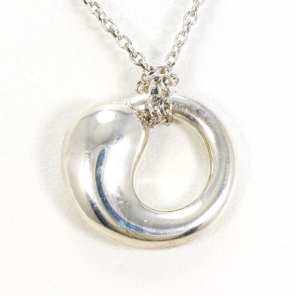 ティファニー エターナルサークル シルバー ネックレス 箱 約40cm ジュエリー 中古