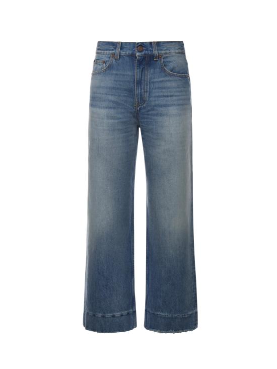 CHLOE Women Denim Pants CH26SDP43252 40R DREAM BLUE