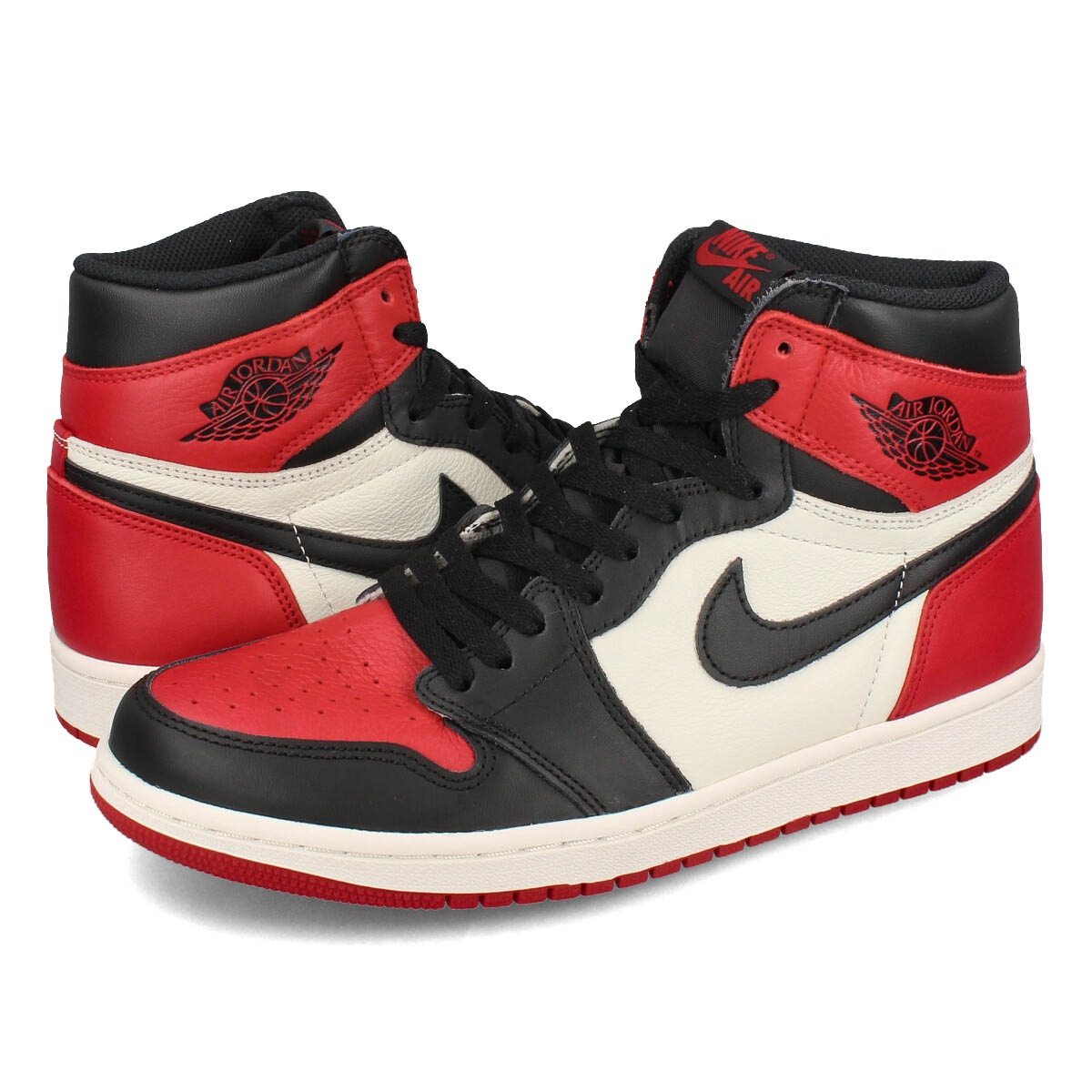 AIR JORDAN 1 RETRO HIGH OG GYM RED/BLACK/SUMMIT WHITE 【BRED TOE】【つま赤】