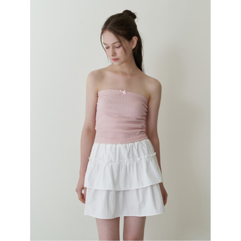 KINDABABY フレンチカンカンスカート-ホワイト