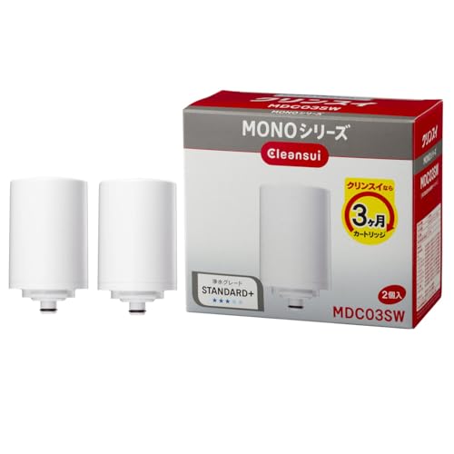 クリンスイ 浄水器 蛇口直結型 MONOシリーズ 交換カートリッジ 2個入り MDC03SW