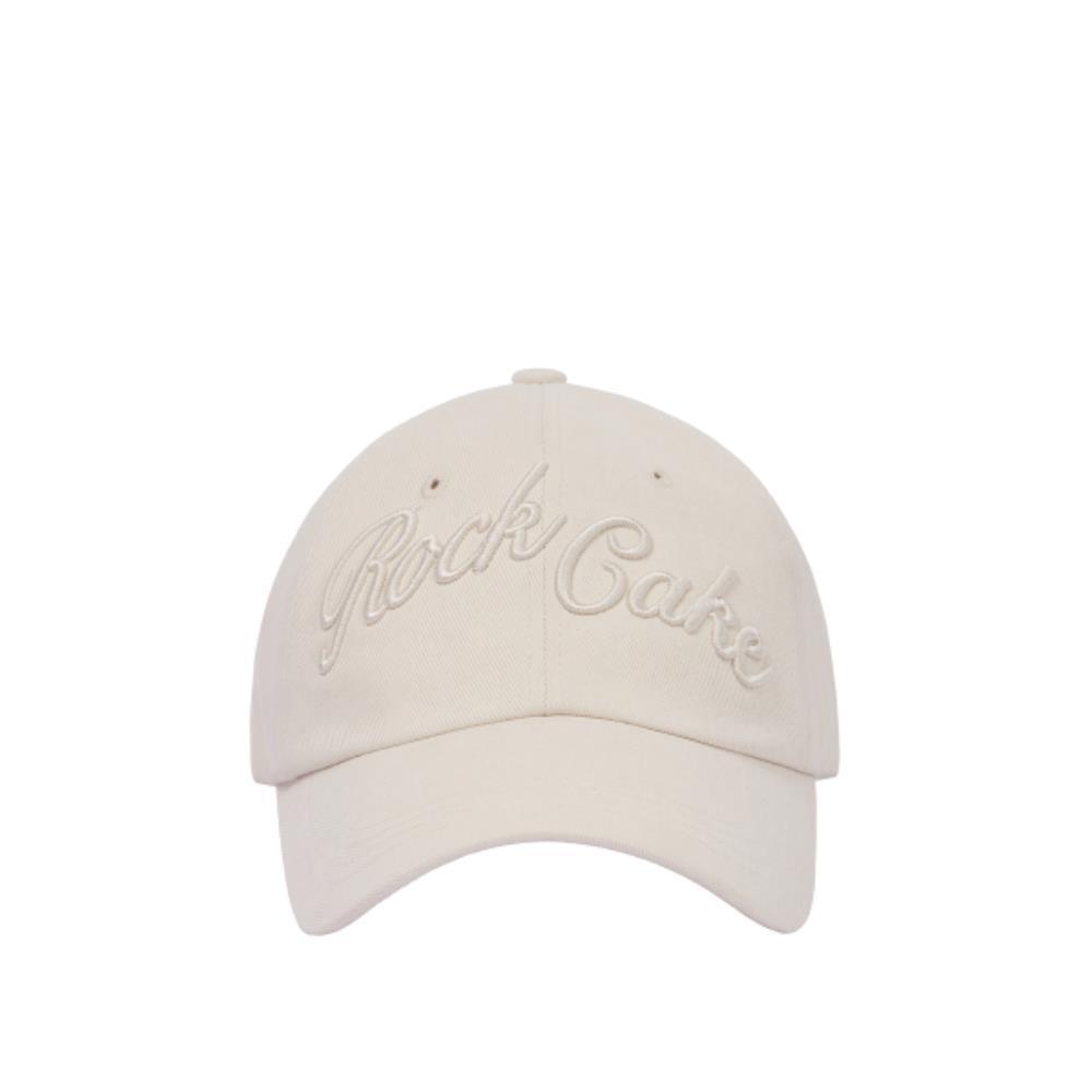 ROCKCAKE Script Pigment Ball Cap Light Beige RC25AC0210