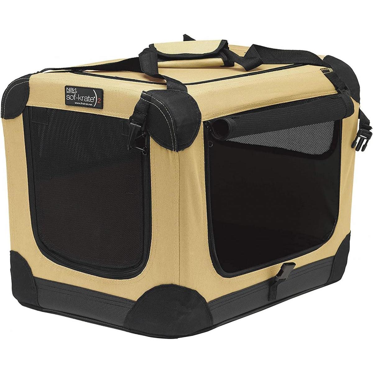 Tetra クレート ファーストラックス FIRSTRAX ソフ-クレート n2 ベージュ Sサイズ 6.8kgまで ペット用 犬 猫 旅行 防災 お出かけ 5,663円