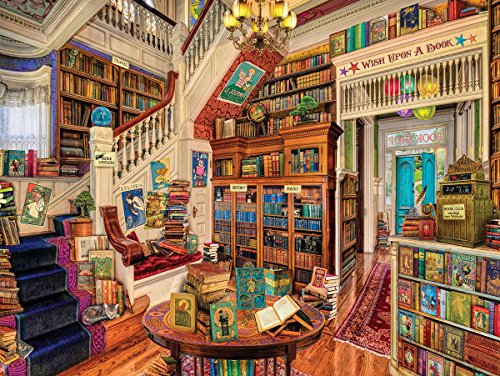 図書館 クロスステッチキット 450*380stitch 91x78cm 図書館 クロスステッチキッ
