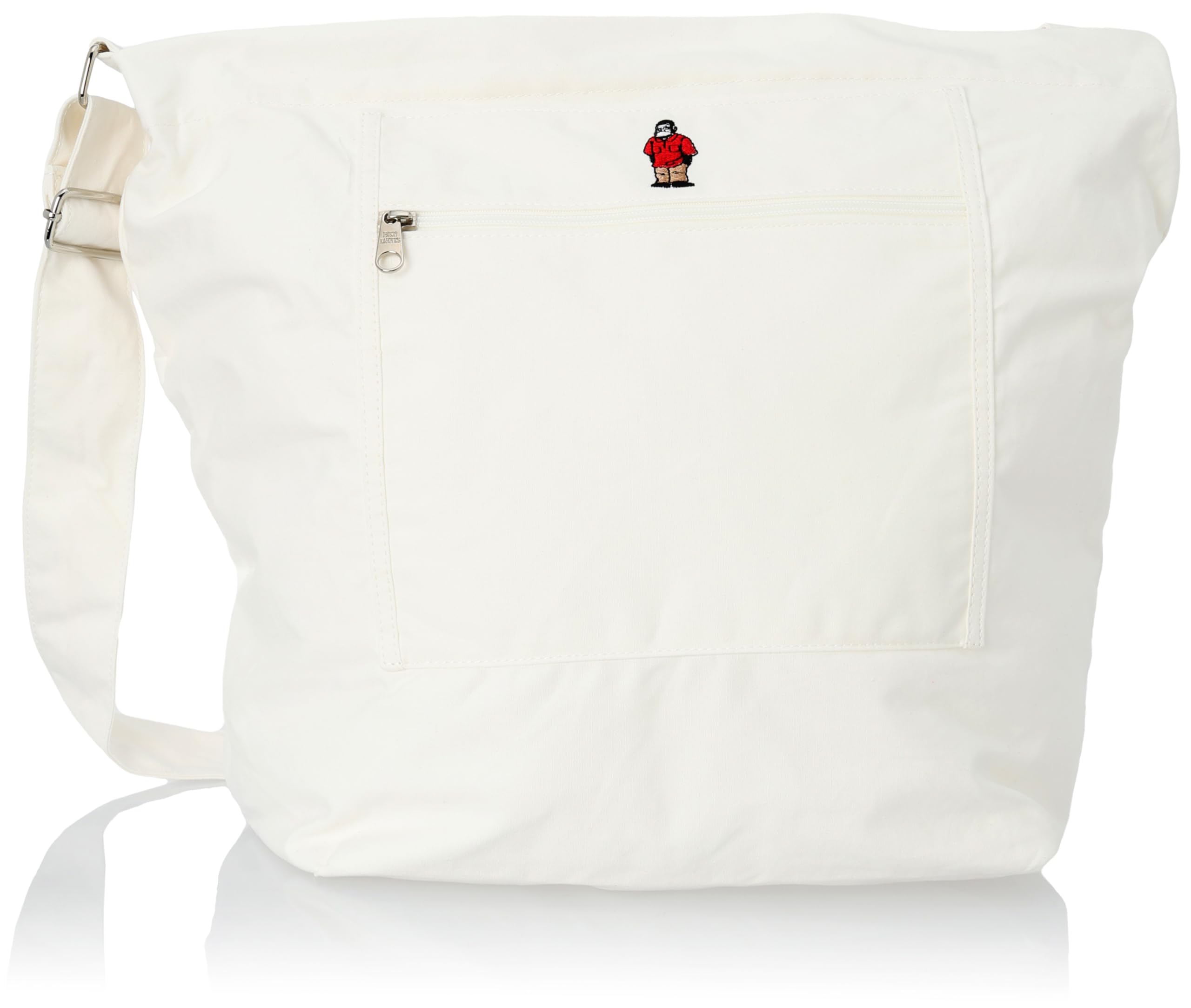 [ベンデイビス] キャンバス ゴリラ刺繍 ショルダーバッグ BDW-8347 ホワイト