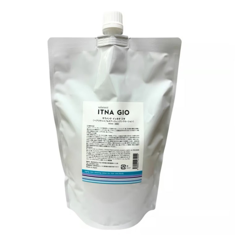 [国内正規品] サラメンテ イッタナ ジオ 900ml salament ITAN GIO 頭皮 頭皮 顔 使える 酵素ローション これ1本 かんたん エイジングケア 活性酸素除去