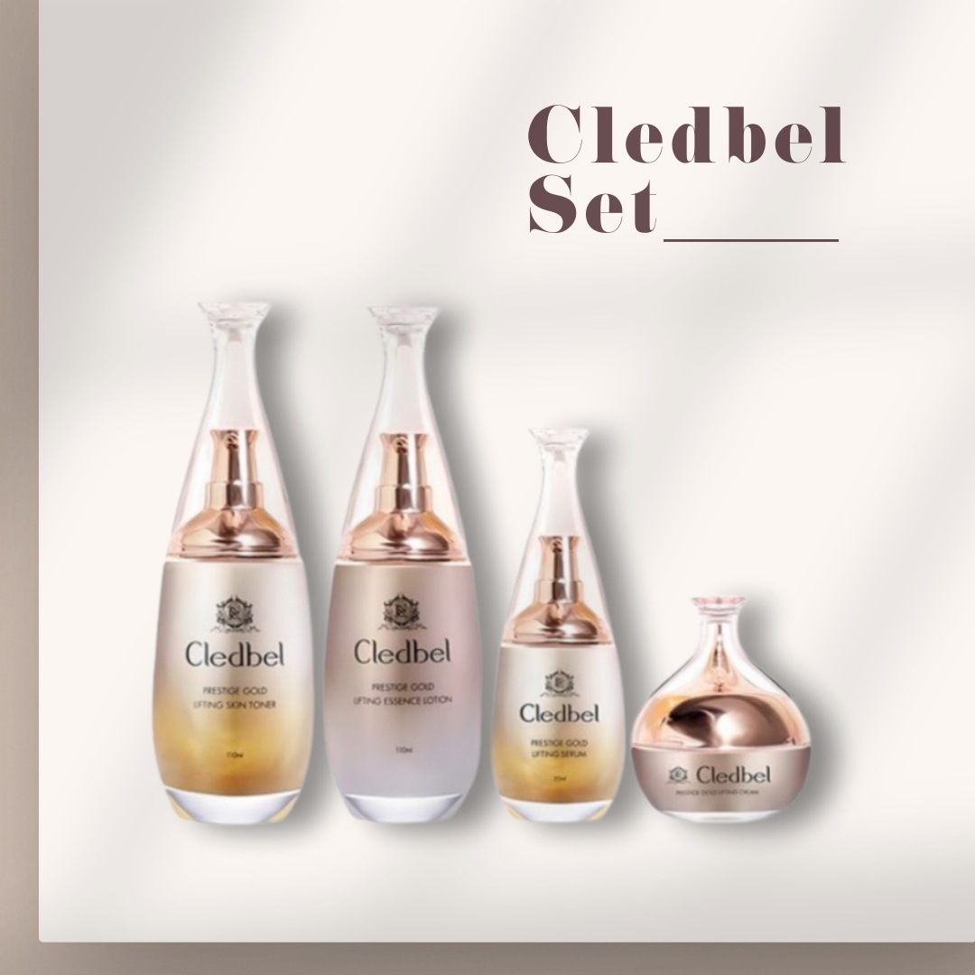 [スキンケア4点セット] プレステージ ゴールド コラーゲン リフティング スキンケアセット (トナー + ローション + セラム + クリーム) / 美容液 / スキンケアセット / 韓国コスメ