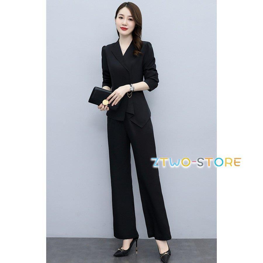 オールインワンセットアップセットアップレディース パンツドレス 結婚式 きれいめ パンツスーツ セットアップ お呼ばれドレス 長袖 袖あり 大きいサイズ フォーマル パーティードレス 3L