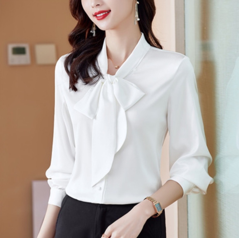 トップス デート シャツ ブラウス カットソー 袖あり 長袖 かわいい 大人可愛い きれいめ シンプル カジュアル 大人 上品 おしゃれ お洒落 主役級 存在感 春 秋 10代 20代 30代
