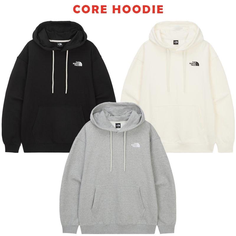 韓国正規品保証 関税負担なし NM5PR00A MS CORE HOODIEデイリー 基本 着装 男子 女子 人気 韓国 ファッション 男女共用 アウトドア