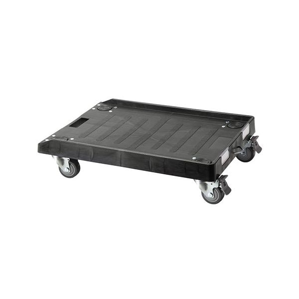 サンワサプライ 樹脂製ドーリー 75リットルオリコン仕様 ブラック CART-FA1175BK