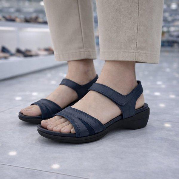 女性超軽量サンダル 4CM YAEMDS702NYBE HFPS2A GN_GN