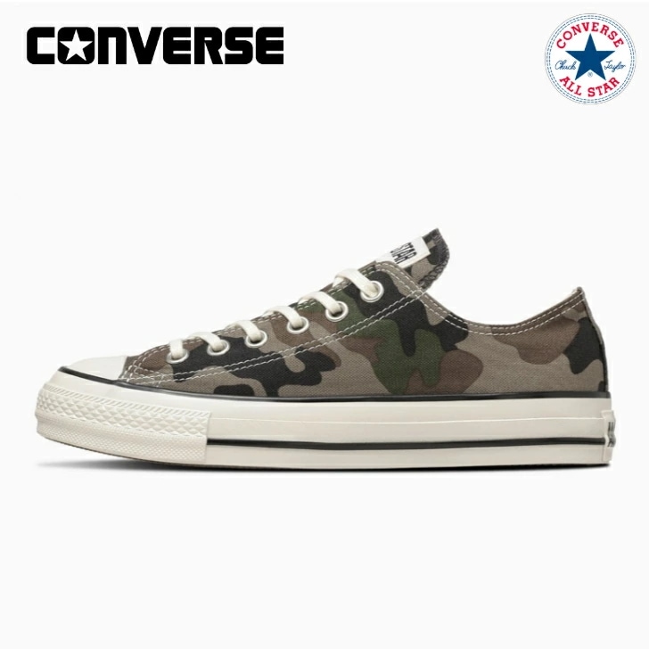 コンバース スニーカー オールスター ローカット エイジド ウッドランドカモ ＯＸ CONVERSE ALL STAR AGED WOODLANDCAMO OX レディース メンズ