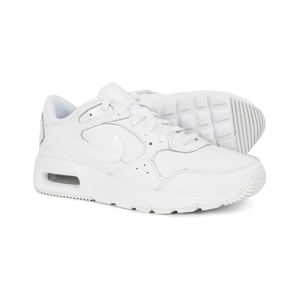 ナイキエアマックス SC レザーランニングシューズトリプルホワイト