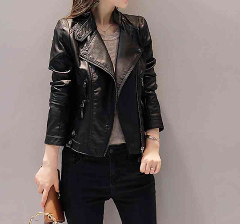 ライダースジャケット レディース コート 着こなし ショット 30代 40代 ブルゾン アウター 人気 ライダース レザー 厚手 春 スエード おしゃれ ブランド レザージャケット オフィス 秋 冬 4,959円