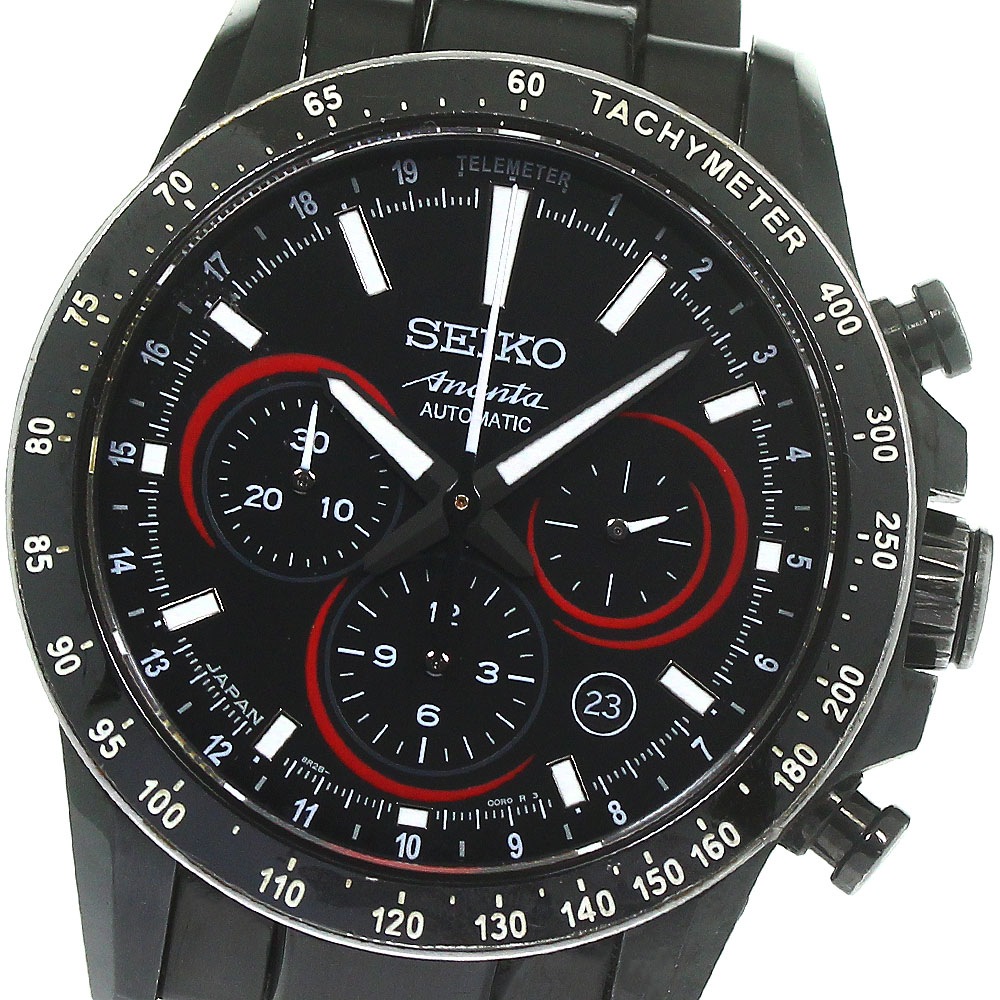 セイコー SEIKO SAEK019/8R28-00N0 ブライツ アナンタ クロノグラフ 自動巻き メンズ 箱保証書付き_783944【中古】